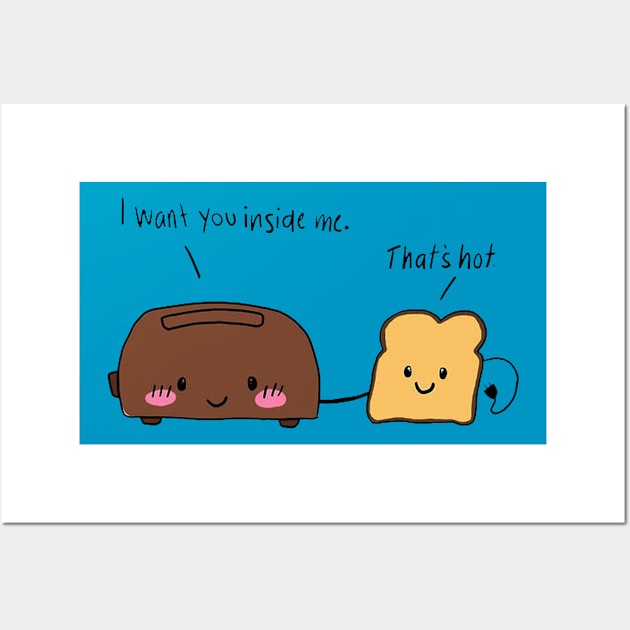 Toast and Toaster Talkin Wall Art by Persinger